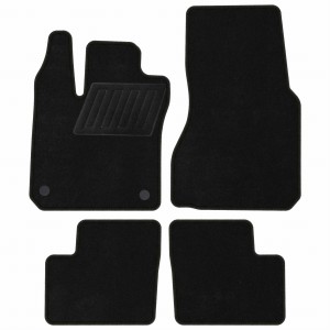 Basic Fussmatten passend für Renault Twingo III 2014- Schwarz