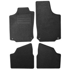 Basic Fussmatten passend für Opel Corsa C 2000-2006 Anthrazit